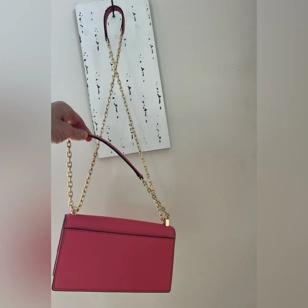 Kate Spade ♠️ Pink Leather Crossbody Bag; New with dust bag! PERFECT CONDITION!